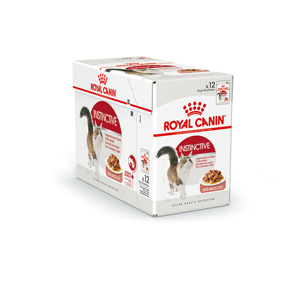 Royal Canin Instinctive in gravy natvoer kat (85 g) 4x in Saus (48x85 g)