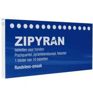 Afbeelding Zipyran - 10 tabletten door Brekz.nl