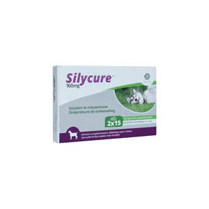 Silycure 160 mg Tabletten voor honden 2 x 30 tabletten