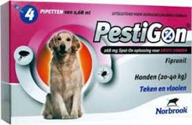 Pestigon Spot-On voor honden van 20 tot 40 kg