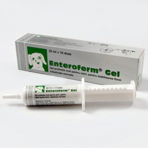 Enteroferm Gel voor de hond 2 x 20 ml