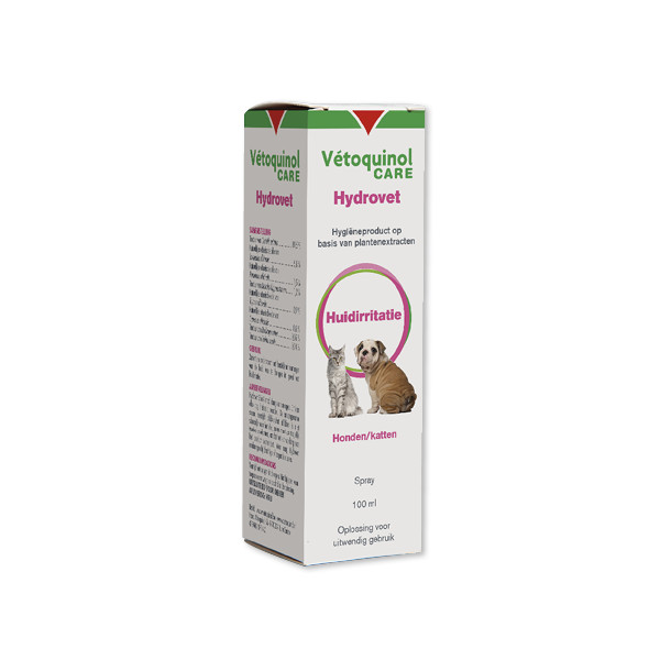 Hydrovet Huidspray voor hond en kat 100 ml