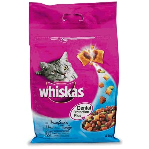 Whiskas Kattenbrokjes Tonijn 2 x 3.8 kg
