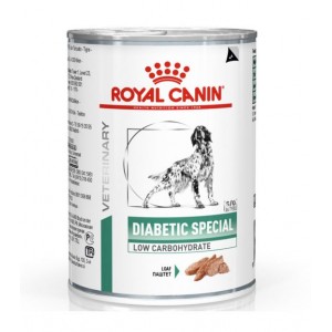 Afbeelding Royal Canin Veterinary Diet Diabetic Special blik hond 1 tray (12 blikken) door Brekz.nl