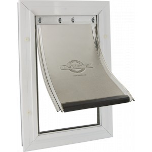 Afbeelding Staywell 620 Medium Aluminium Pet Door Per stuk door Brekz.nl