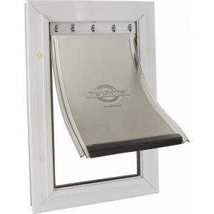 Afbeelding Staywell 640 Large Aluminium Pet Door Per stuk door Brekz.nl