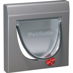 Afbeelding Staywell 915 Manual 4 way locking catflap kattenluik - Grijs Grijs door Brekz.nl