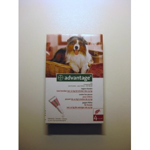Advantage Nr. 250, vlooienmiddel voor honden per verpakking