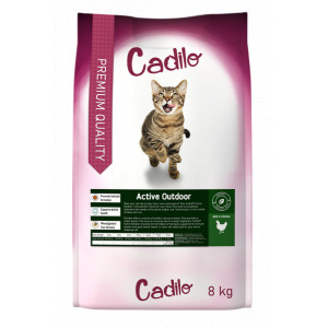 Cadilo Active Outdoor - premium kattenvoer 4 x 2 kg