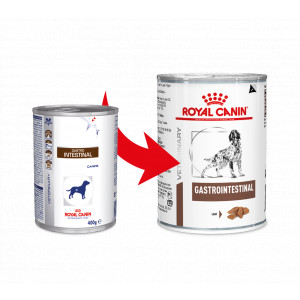 Royal Canin Veterinary Diet Gastro Intestinal blik 400 gr hond 1 tray (12 blikken)