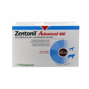 Afbeelding Zentonil Advanced 400 - 30 tabletten door Brekz.nl