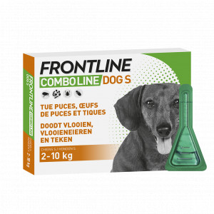 Afbeelding Frontline Combo Spot-On Hond S 3 pipetten door Brekz.nl