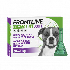 Afbeelding Frontline Combo Spot-On Hond L 3 pipetten door Brekz.nl
