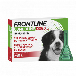Afbeelding Frontline Comboline (Spot on) hond XL 5 x 6 pipetten door Brekz.nl