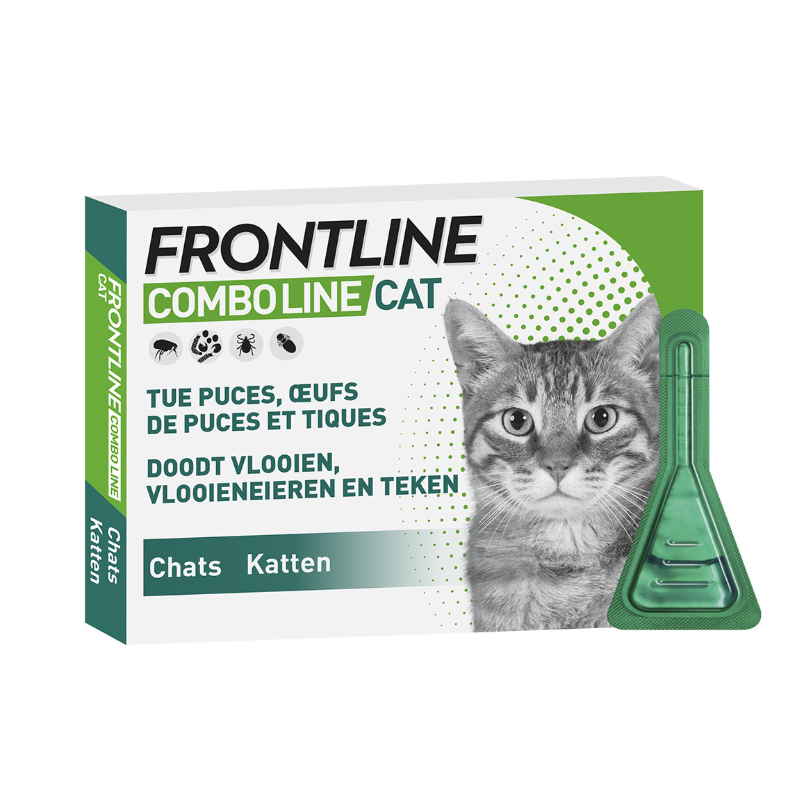 Brutaal Tenen niemand Frontline Comboline (Spot On) kat online goedkoop bij