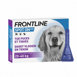 Afbeelding Frontline Spot on Hond L 3 pipetten door Brekz.nl