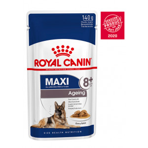 Afbeelding Royal Canin Maxi Ageing 8+ natvoer 10 zakjes door Brekz.nl