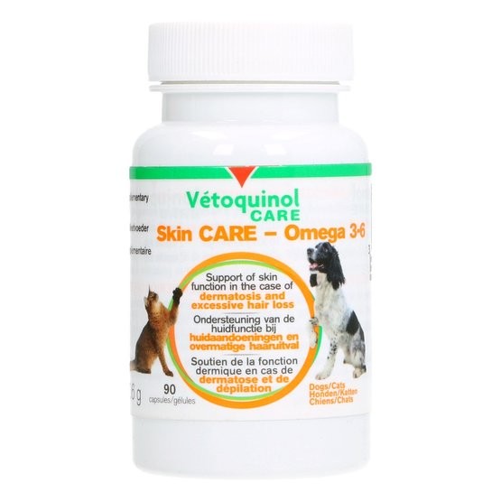 Vétoquinol Care Skin Care Omega 3-6 voor hond en kat