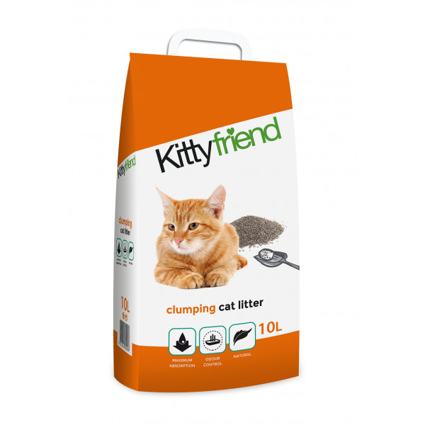 Kitty Friend Clumping kattenbakvulling 10 liter