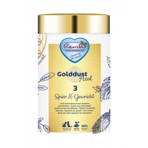 Afbeelding Renske Golddust Heal 3 Spier & Gewricht - Voedingssupplement 250 gram door Brekz.nl