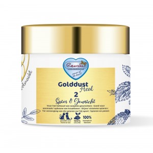 Afbeelding Renske Golddust Heal 3 Spier & Gewricht - Voedingssupplement 250 gram door Brekz.nl