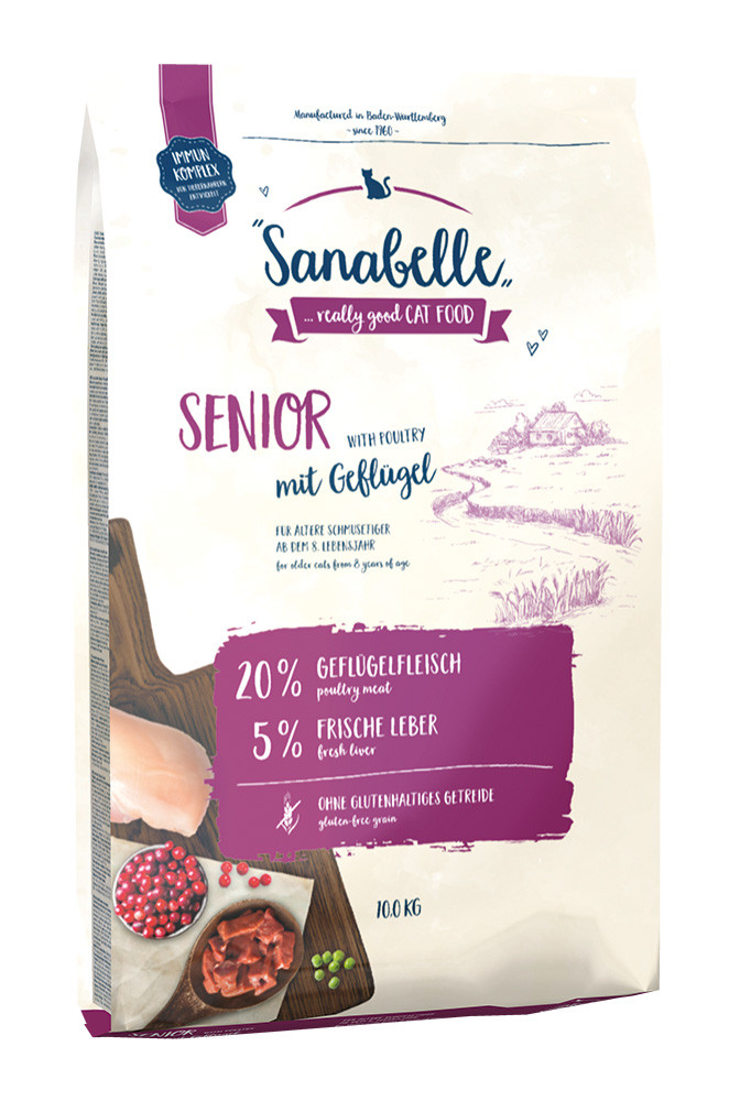 Sanabelle High Premium Senior kattenvoer