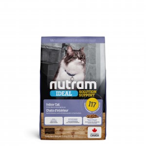 Afbeelding Nutram Ideal Solution Support Indoor Shedding I17 kat 5,4 kg door Brekz.nl