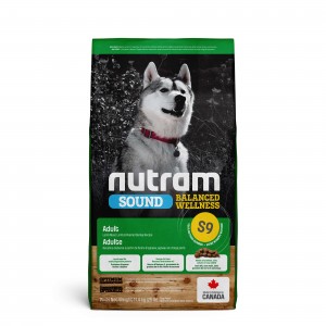 Nutram Sound Balanced Wellness Adult Lam S9 hond 11,4 kg