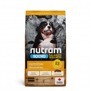 Afbeelding Nutram Sound Balanced Wellness Large Breed Puppy S3 hondenvoer 11,4 kg door Brekz.nl