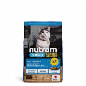 Afbeelding Nutram Sound Balanced Welness Adult S5 kattenvoer 5,4 kg door Brekz.nl