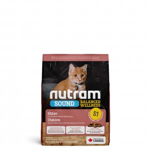 Afbeelding Nutram Sound Balanced Welness Kitten S1 kattenvoer 1,13 kg door Brekz.nl