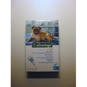 Advantage Nr. 100, vlooienmiddel voor honden per verpakking