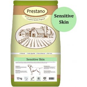 Afbeelding Prestano Sensitive Skin hondenvoer 12 kg door Brekz.nl
