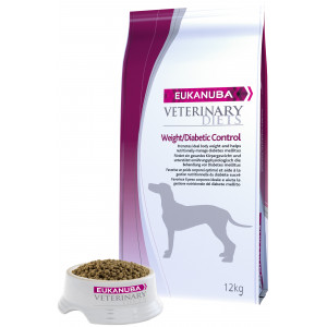 Eukanuba Veterinary Diets Weight/Diabetic Control hondenvoer 12 kg