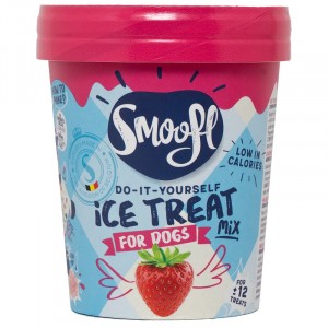 Afbeelding Smoofl Ice Cream Mix for Dogs - Aardbei door Brekz.nl