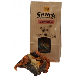 Afbeelding Sn'urk Zalmfiletmoten 100 gr voor hond en kat Per stuk door Brekz.nl