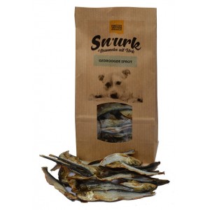 Sn'urk Gedroogde Sprotjes 75 gr voor de hond of kat