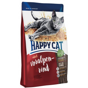 Afbeelding Happy Cat - Adult Voralpen Rind (Rund) - 10 kg door Brekz.nl