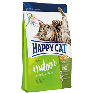 Happy Cat - Adult Indoor Weide-Lamm (Lam) - 10 kg