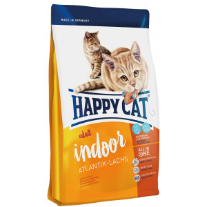 Happy Cat - Adult Indoor Atlantik-Lachs (Zalm) - 10 kg