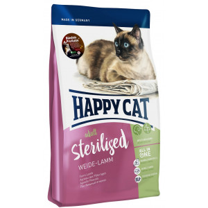 Afbeelding Happy Cat - Adult Sterilised - Weide-Lamm (Weidelam) - 10 kg door Brekz.nl
