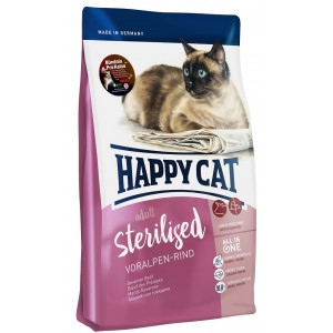 Happy Cat - Adult Sterilised - Voralpen-Rind (Rund) - 10 kg