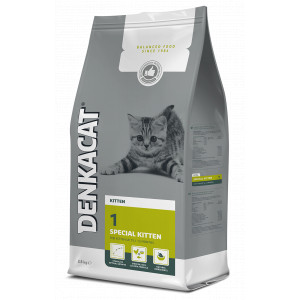 Afbeelding Denkacat Special Kitten - Kattenvoer - Kalkoen Rijst 2.5 kg door Brekz.nl