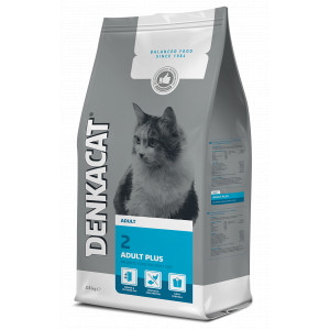 Afbeelding Denkacat Adult Plus - Kattenvoer - Kalkoen Vis 2.5 kg door Brekz.nl