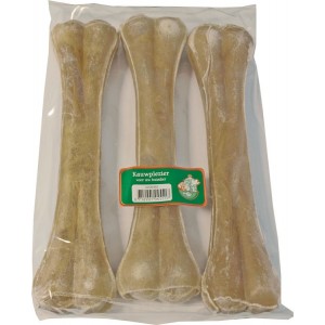 Buffelhuid Botten Geperst (32 cm) voor de hond