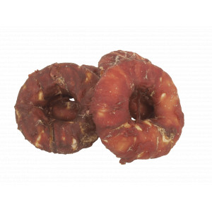 Buffelhuid Donut met eend voor honden Per 2