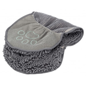 Microvezel droogdoek met handschoenen Per stuk