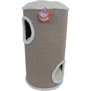 Boon Klimton Sisal 2-Gaats 75 cm voor de kat Grijs