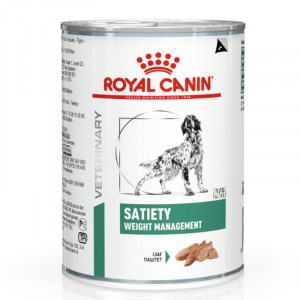 Afbeelding Royal Canin Veterinary Diet Satiety Weight Management 410 gram blik hondenvoer 1 tray (12 blikken) door Brekz.nl