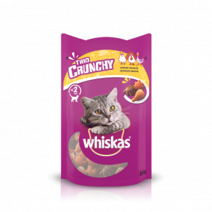 Afbeelding Whiskas Trio Crunchy - Kattensnack - Gevogelte 55 g door Brekz.nl